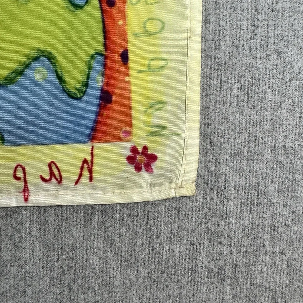 Easter House Flag Bunny & Eggs Egg Hunt Humor Yellow 12 X 17 Inch S.‎ LAVENDER